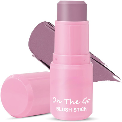 VERGE On The Go Blush Stick Enriched with Vitamin E Oil (01)(Pink Taffy)