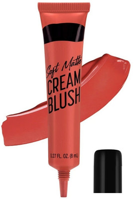 Jiwoo WATERPROOF BLUSHER TUBE MATTE FINISH PINK ROYAL SHADE BLUSH(peachypink)