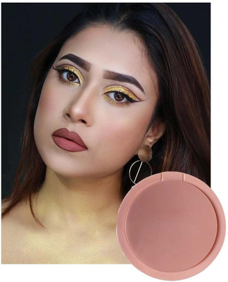 tanvi27 High Pigment Pressed Blush for Create a Natural Cheek Flushed Look(CAREMAL)