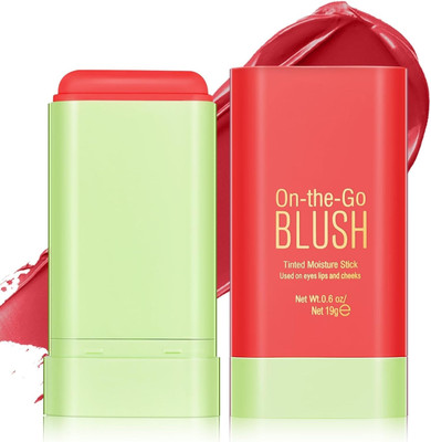 WOONGMI Smooth Perfect Multi Use Blush For Girls & Womens(Red)