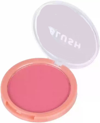 HUZURLU BLUSH NATURAL SOFT & SMOOTH BLUSHER FOR ALL SKIN TYPE NATURAL BLUSHER(PINK)