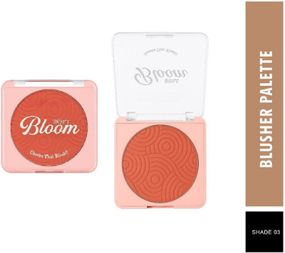 nuvya Soft Matte Blusher for Natural Looking Cheek Color S3(Crepe)
