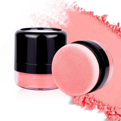Jiwoo Pink Plum matte finish powder blusher for women(peach)