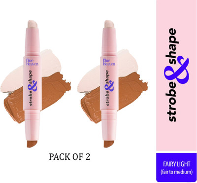 BLUE HEAVEN Strobe & Shape Duostick 3.5G Fairylight(Fairylight)