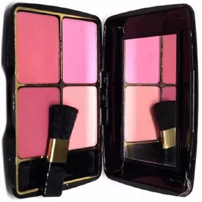 Amaryllis 4 in 1 Blush Palette with highly blendable shades(Multicolour)