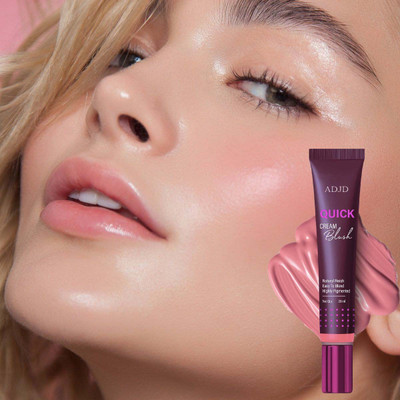 ADJD Blusher | Highly Pigmented | Long-lasting | Buildable & Blendable(LIGHT PINK)