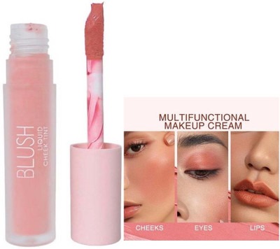 WOONGMI Smooth creamy liquid blush for cheeks(Peach burst)