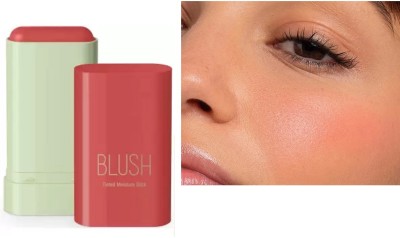 HUZURLU Creamy contour stick for face makeup(coral orange)