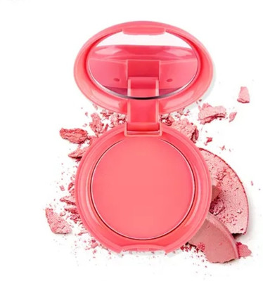 HSQ Soft Matte Pink Blush Powder – Long-Lasting Lightweight Blusher for Natural Glow(Pink)