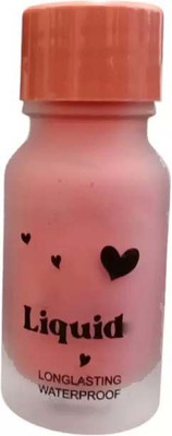 EVERERIN Multi Use 3 in 1 liquid Matte Finish Liquid Blush for girls & women(Coral Pink)