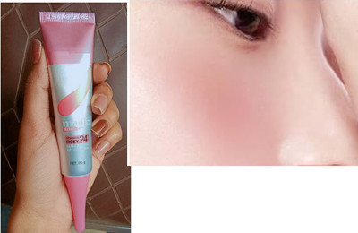 Jiwoo Use 24h Liquid Transperant Glossy Color Changing blush(pink)