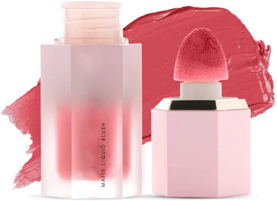 ADJD Matte Liquid Blush Highly Pigmented Liquid Blush Smooth Texture(PINK)