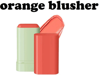 nn new coral orange new stick key blusher pack of 1(coral orange)