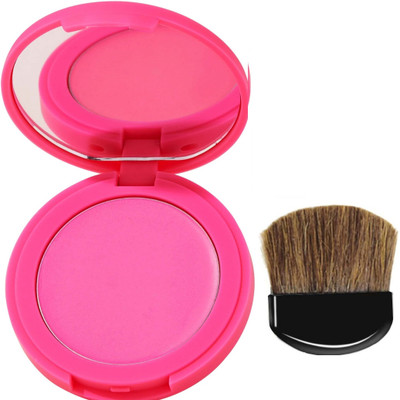 YAWI Glow Blusher Palette Shimmery Matte Finish For Woman(Pink)