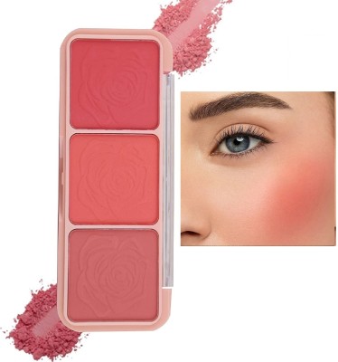 DARYUE Face Blush Baked Texture Blusher Palette(multi color)