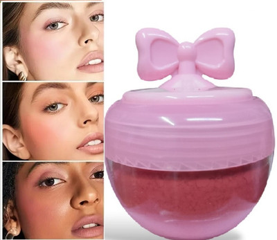 YAWI New Soft Face Blusher Powder Cheek lightwet and long lasting(Red Roes)