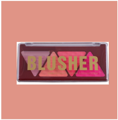 Neycare perfect color shade new matte blusher palette new look pack of 1(multi color)