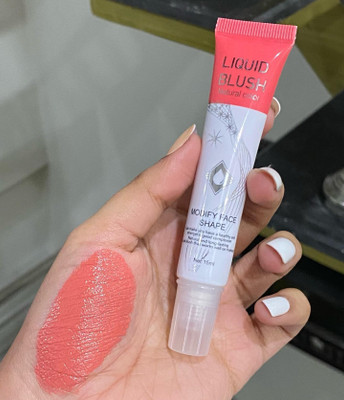 MYEONG peach instant and best makeup look liquid blusher(pink)