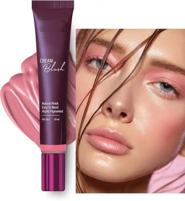 GABBU Highly Pigmented & Dewy Finish Blush(perfect pink)
