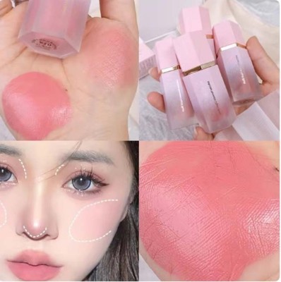 manasona LONG LASTING MOUSSE LIQUID BLUSHER FOR WOMEN KOREAN MATTE FINISH(PEACH PINK)