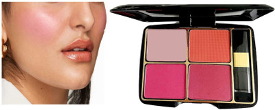 Wonholli 4 in 1 Palette with Brush(Multicolor)