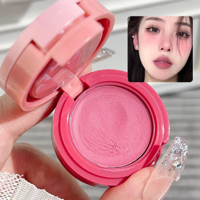 tanvi27 3in1 lip and cheek tint cream blush Pink, Peach, Red color matte blusher(Multi Color)
