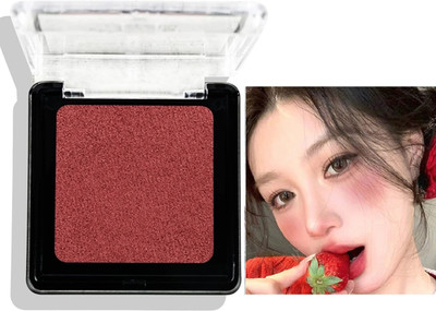 Yuency best highly pigmented waterproof matte blusher(RED)