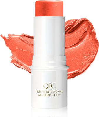 Multibrite Cream Blush Stick for Cheeks, Eyes & Lips, Non-Greasy, Compact & Easy to Apply(Orange 06)