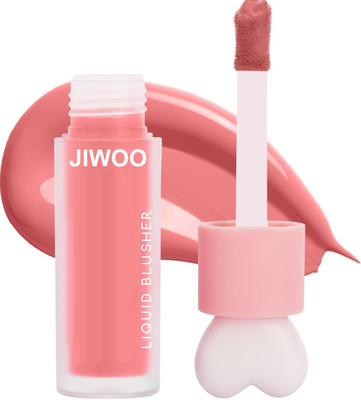Jiwoo Creamy and Tint Liquid Blusher & Lip Gloss(Peach rose)