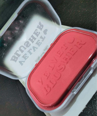 Jiwoo Velvet matte sooth finish natural shade best blusher for all skin tone(pink)
