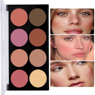 YAWI Fashion Makeup Kit Blusher Palette(MULTICOLOUR)