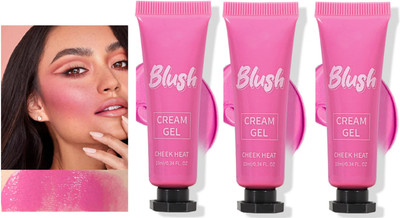 ADJD Buildable Cheek Eye Face Liquid Blusher Smooth(BERRY FLAME)