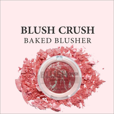 MR.THINDZ New_Blush Super Glow Baked Shade 04(Peachy Glow)
