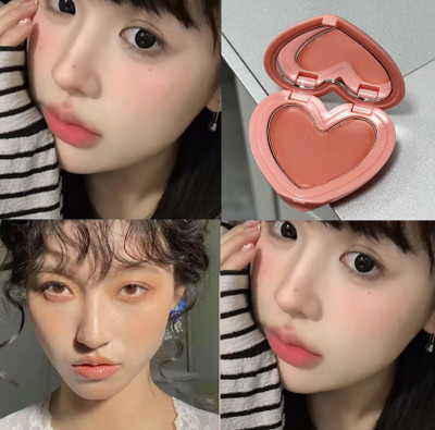 MYEONG Matte Cheek Lip Mud Dual-use For Lips And Cheek Lip Clay Tint(Coral)