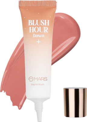 MARS Liquid Blush Hour | Dewy-Matte Finish | Highly Pigmented | Long-Lasting Formula(01-DAWN)