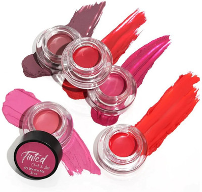 MYEONG 3 in 1 Lips Multi Shade Color Cheek Tint Cheeks, & Eyelid Gives Natural Look(Multi Shade)