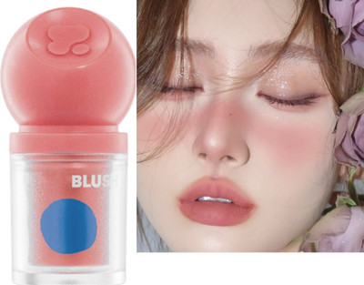 Jiwoo Dewy-Matte Finish Highly Pigmented blsuher(SOFT PINK)