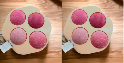 GABBU New Ultra Blush Matte and Shimmer Blusher Palette(muliti color)