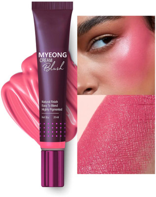 MYEONG Matte Finish | Liquid Blush Hour | Highly Pigmented | Long-Lasting Dolly Rose(Dolly Rose)