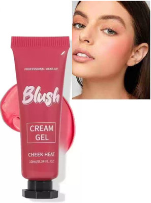 HUZURLU Soft Natural Looking Matte Finish Long Lasting blusher(Drack pink)