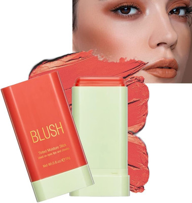 tanvi27 Breathable Multipurpose High Color Rendering Cream Blush(Orange Peach)