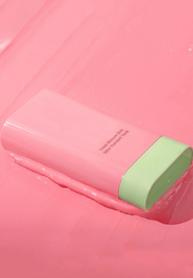HUZURLU Cream Blush Stick Multiuse Makeup Stick for Cheeks and Lips(PINK)