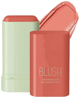 Emijun Multi-Use Makeup Blusher Stick BlushTinted Moisture Stick, Hydrating Moisturizer(Chocolate)