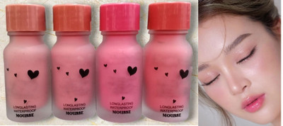 Jiwoo Combo Lightwet Highly Pigmented blusher Long-Lasting Formula(muliti colour)