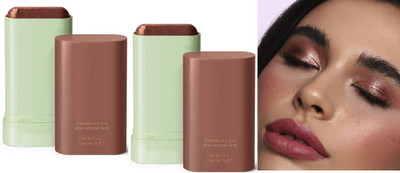 ADJD Combo 3 in 1 Multi Stick Blush for Cheeks & Lip Tint & Eyeshadow Makeup(BROWN)