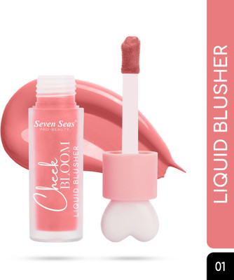 Seven Seas Long Lasting Pigmented Cheek Bloom Liquid Blusher & Lip Gloss(Copper Cheeks)