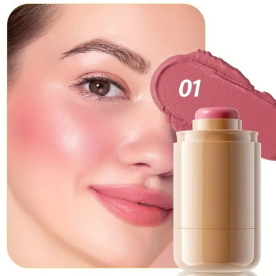 AFARAXIA 3-in-1 Long Lasting Pocket Blush Stick(PINK)