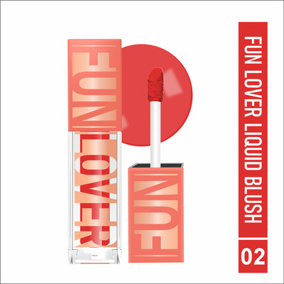 Pro Skill Paris Naughty Red Liquid Blusher | Highly Pigmented & Long Lasting liquid blush(Naughty red)