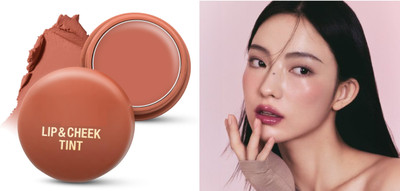 THTC Lip and Cheek Tint Matte|Multipurpose|Lightweight Formula(IRISH CREAM)
