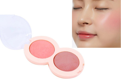 AFARAXIA Blush Matte and Shimmer Blusher Palette(muliti colour)